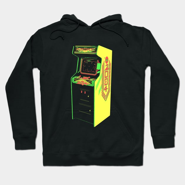 Robotron Retro Arcade Game 2.0 Hoodie by C3D3sign